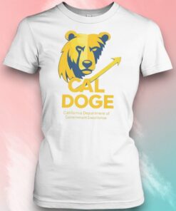 Doge California Department Of Government Efficiency Bear Logo Shirt