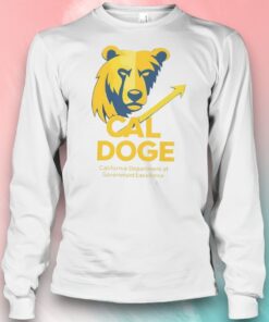 Doge California Department Of Government Efficiency Bear Logo Shirt
