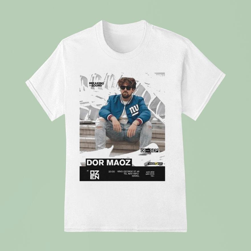 Dor Maoz X Breaking Sound Shirt Dor Maoz X Breaking Sound Shirt