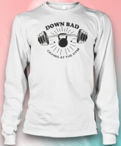 Down Bad Crying At The Gym Graphic Shirt