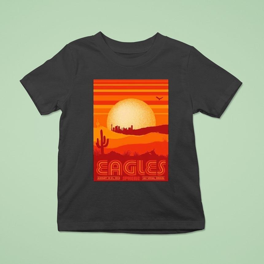 Eagles Live At Sphere Las Vegas On January 23-24 2026 Gig Shirt Eagles Live At Sphere Las Vegas On January 23-24 2026 Gig Shirt