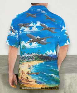 Farnborough International Airshow Boeing P 8a Poseidon Hawaiian Shirt For Men And Women Farnborough International Airshow Boeing P 8a Poseidon Hawaiian Shirt For Men And Women