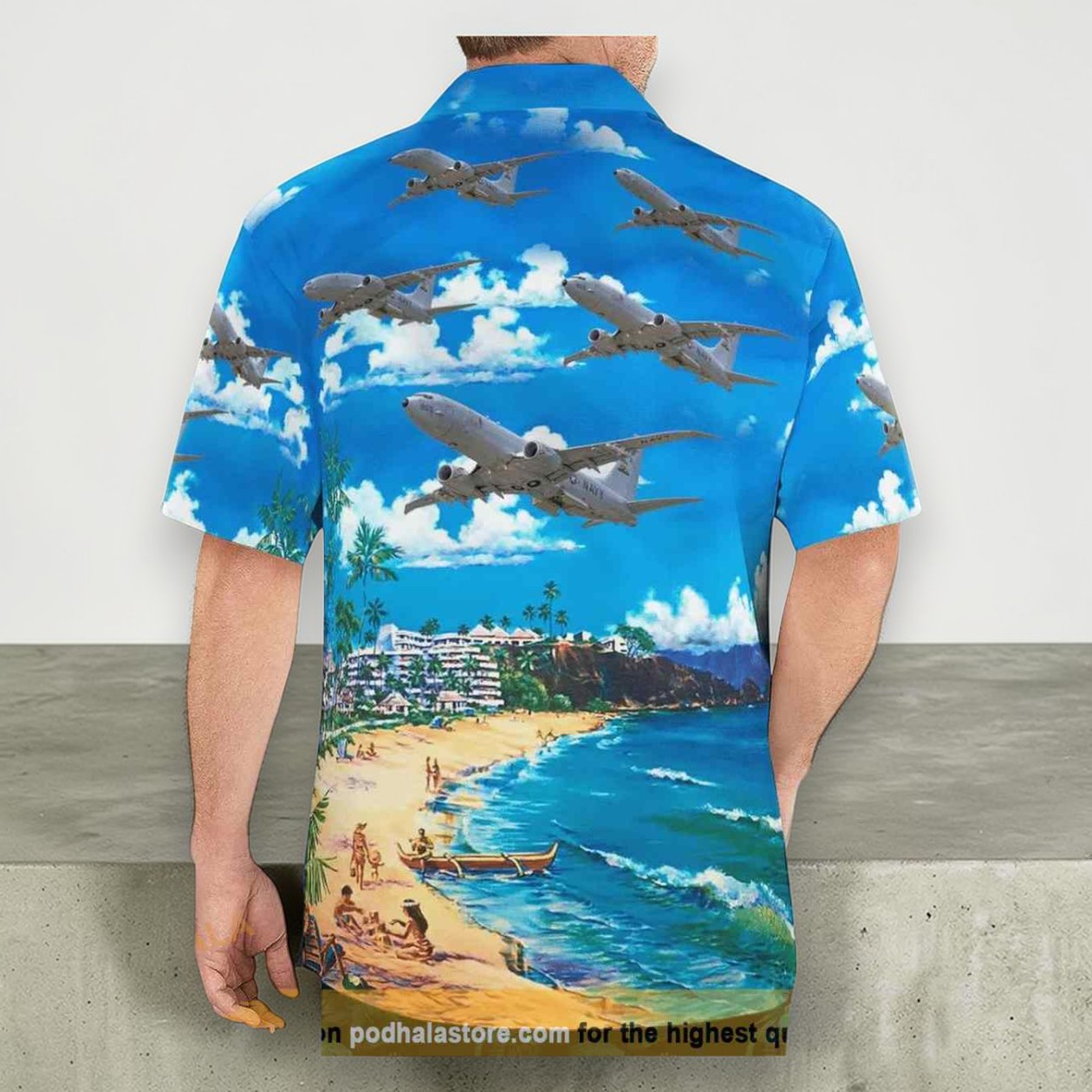 Farnborough International Airshow Boeing P 8a Poseidon Hawaiian Shirt For Men And Women Farnborough International Airshow Boeing P 8a Poseidon Hawaiian Shirt For Men And Women