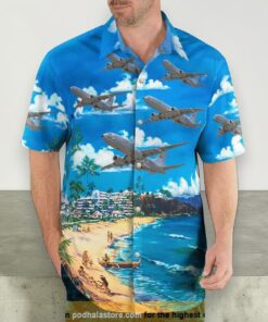 Farnborough International Airshow Boeing P 8a Poseidon Hawaiian Shirt For Men And Women