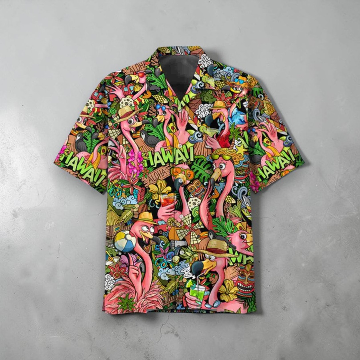 Flamingo Happy Summer Time Mother Day For Holiday Beach Hawaiian Shirt Flamingo Happy Summer Time Mother Day For Holiday Beach Hawaiian Shirt