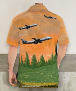 Flying Tiger Line Boeing 747 132(sf) Hawaiian Shirt Man