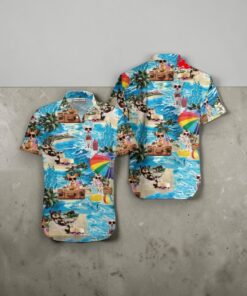 Funny Chihuahua Tropical Summer Beach Shirt Funny Hawaiian Shirt