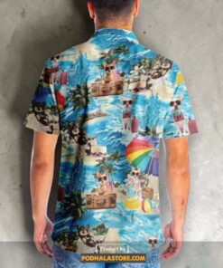 Funny Chihuahua Tropical Summer Beach Shirt Funny Hawaiian Shirt