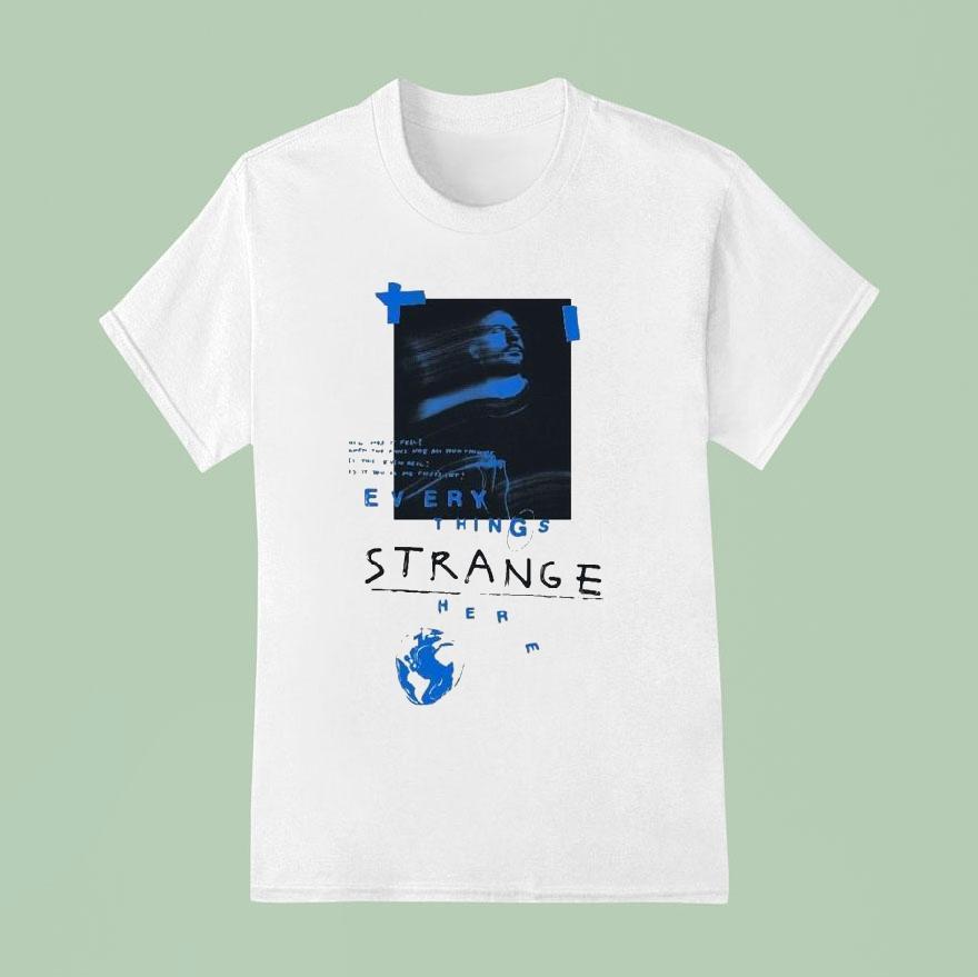 G-eazy Everything's Strange Here Faces Shirt G-eazy Everything's Strange Here Faces Shirt