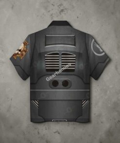 GearHomies Unisex Funny Hawaiian Shirt Terminator Armor Iron Hands 3D Costumes GearHomies Unisex Funny Hawaiian Shirt Terminator Armor Iron Hands 3D Costumes