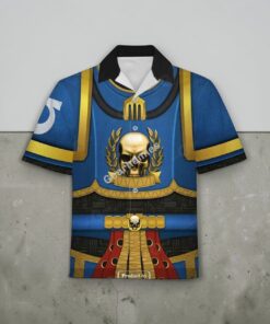 Gearhomies Unisex Funny Hawaiian Shirt Terminator Armour Grimnar 3D Costumes