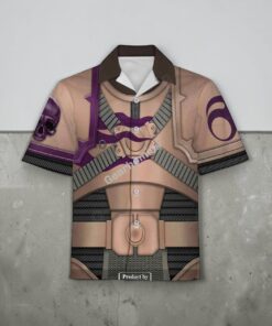 Gearhomies Unisex Funny Hawaiian Shirt The Flawless Host Warband Colour Scheme 3D Costumes