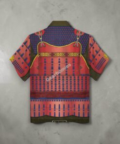 GearHomies Unisex Funny Hawaiian Shirt The Last Samurai 3D Costumes