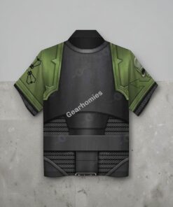Gearhomies Unisex Funny Hawaiian Shirt The Purge Warband Colour Scheme 3D Costumes