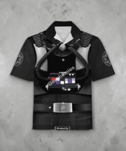 Gearhomies Unisex Funny Hawaiian Shirt Tie Pilot 3D Apparel