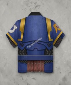 GearHomies Unisex Funny Hawaiian Shirt Ultramarines Captain 3D Costumes GearHomies Unisex Funny Hawaiian Shirt Ultramarines Captain 3D Costumes