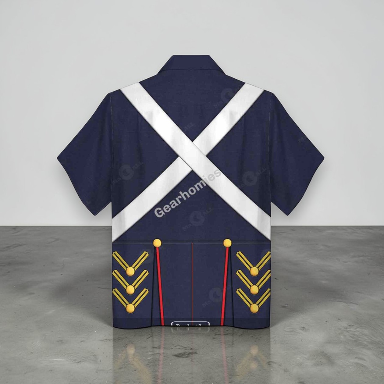 Gearhomies Unisex Funny Hawaiian Shirt War of 1812 1812 1815 US Army Historical 3D Apparel Gearhomies Unisex Funny Hawaiian Shirt War of 1812 1812 1815 US Army Historical 3D Apparel