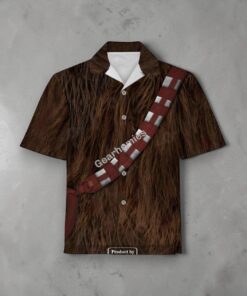Gearhomies Unisex Funny Hawaiian Shirt Wookiee 3D Apparel