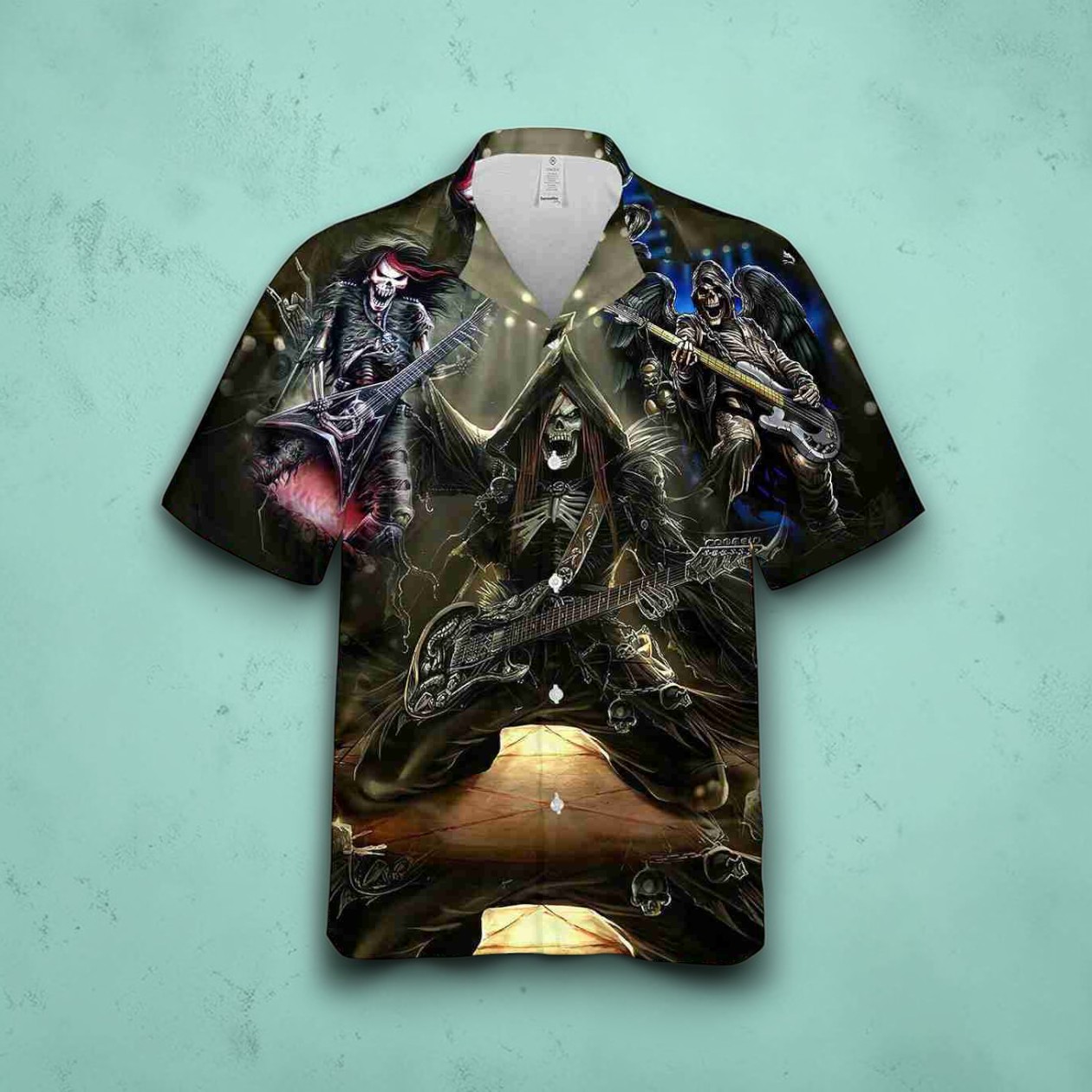Get High With Music Unisex Short Short sleeve Rock Music Hawaiian Shirt Get High With Music Unisex Short Short sleeve Rock Music Hawaiian Shirt