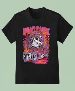 Ghost Racing Phoenix Don’t Get Caught Skulls Shirt
