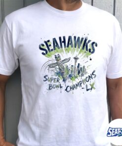Go Hawks 2026 Football Victory Seattle Seahawks Super Bowl Champions LX Shirt