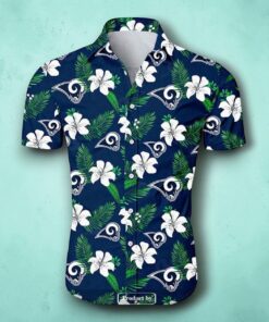 Great Los Angeles Rams Funny Hawaiian Shirt Gift For Fans, Rams Gifts