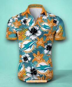 Great Miami Dolphins Funny Hawaiian Shirt For Sale, Dolphins Gifts