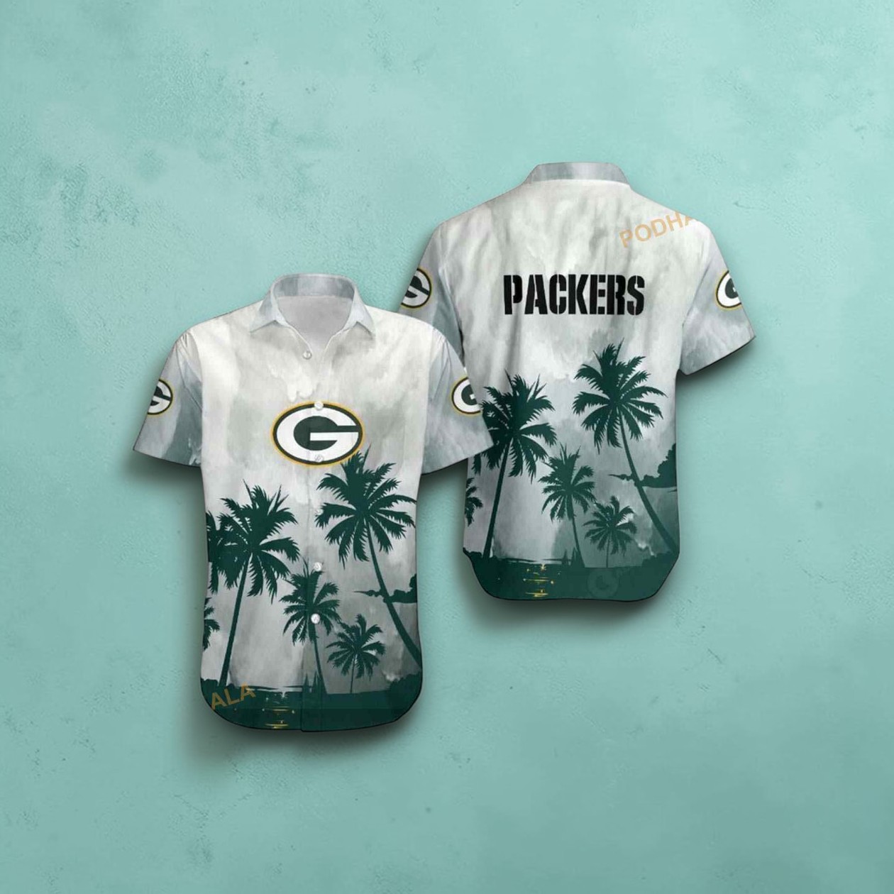 Green Bay Packers Coconut Trees NFL Gift For Fan Hawaiian Graphic Print, Packers Fan Shirt Green Bay Packers Coconut Trees NFL Gift For Fan Hawaiian Graphic Print, Packers Fan Shirt