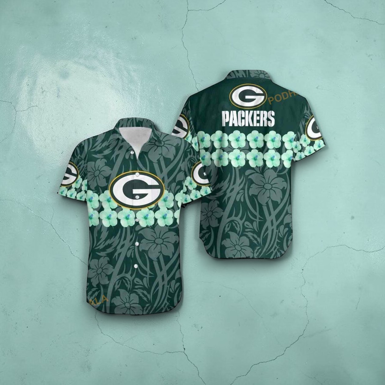 Green Bay Packers Flower And Logo Hawaii Shirt Summer Collections, Green Bay Packers Apparel Green Bay Packers Flower And Logo Hawaii Shirt Summer Collections, Green Bay Packers Apparel