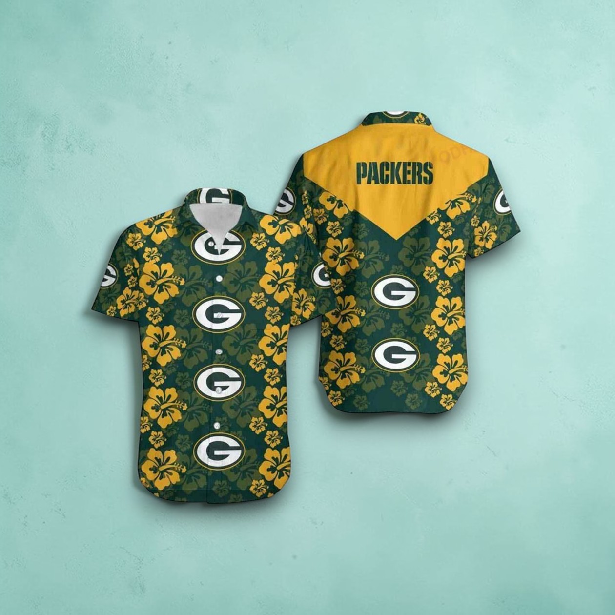 Green Bay Packers Flowers Trending Hawaii Shirt Summer Collection, Green Bay Packers Gifts Green Bay Packers Flowers Trending Hawaii Shirt Summer Collection, Green Bay Packers Gifts