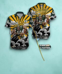 Green Bay Packers NFL Men Hawaiian Shirt, Packers Merchandise