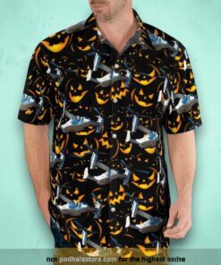 Halloween Us Air Force Bell Boeing V 22 Osprey Hawaiian Shirt For Men And Women