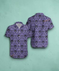 Haunted Mansion Button Down Short Sleeve Summer Lovers Vacation 2023 Hawaiian Shirt