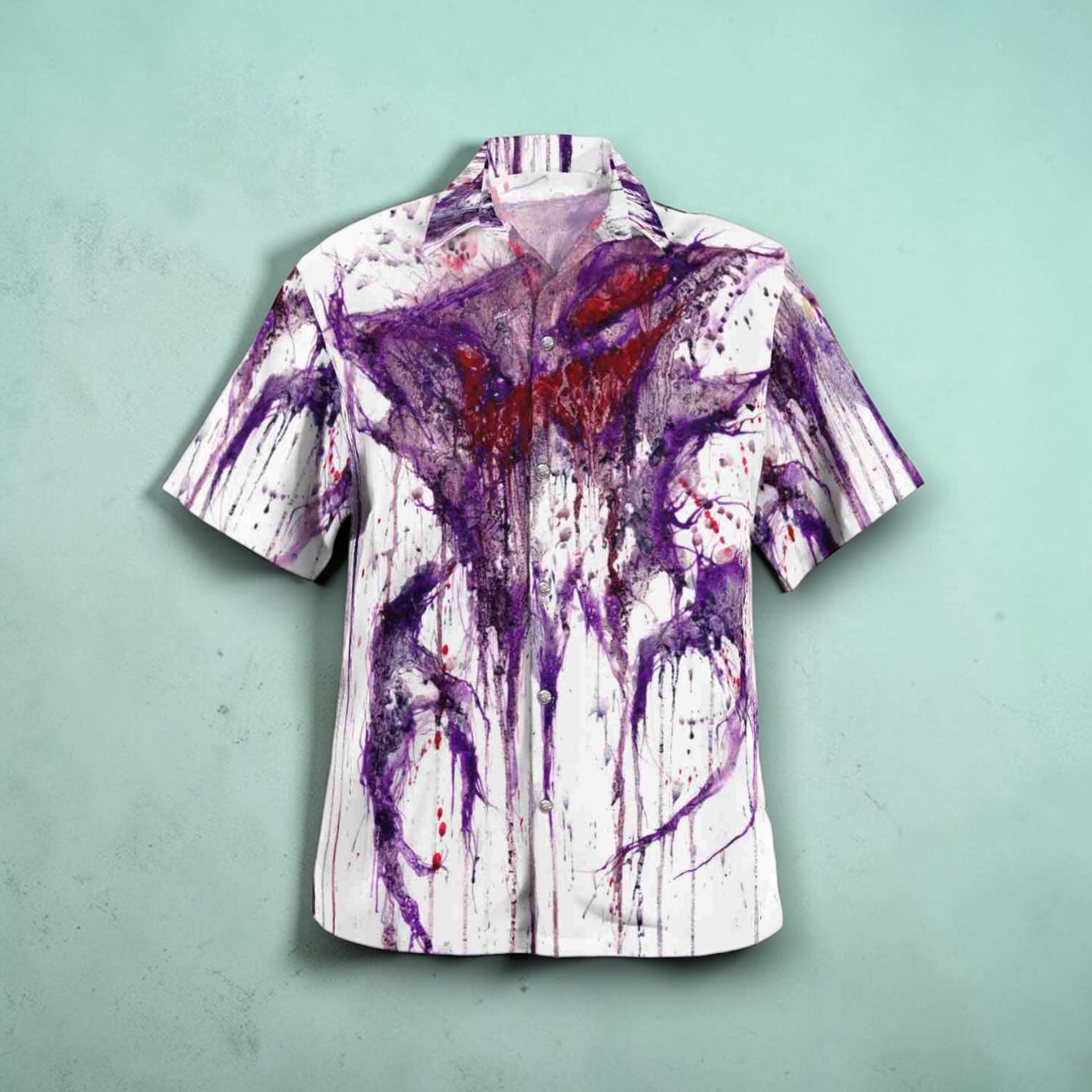 Haunter Halloween 3D Funny Hawaiian Shirt Haunter Halloween 3D Funny Hawaiian Shirt