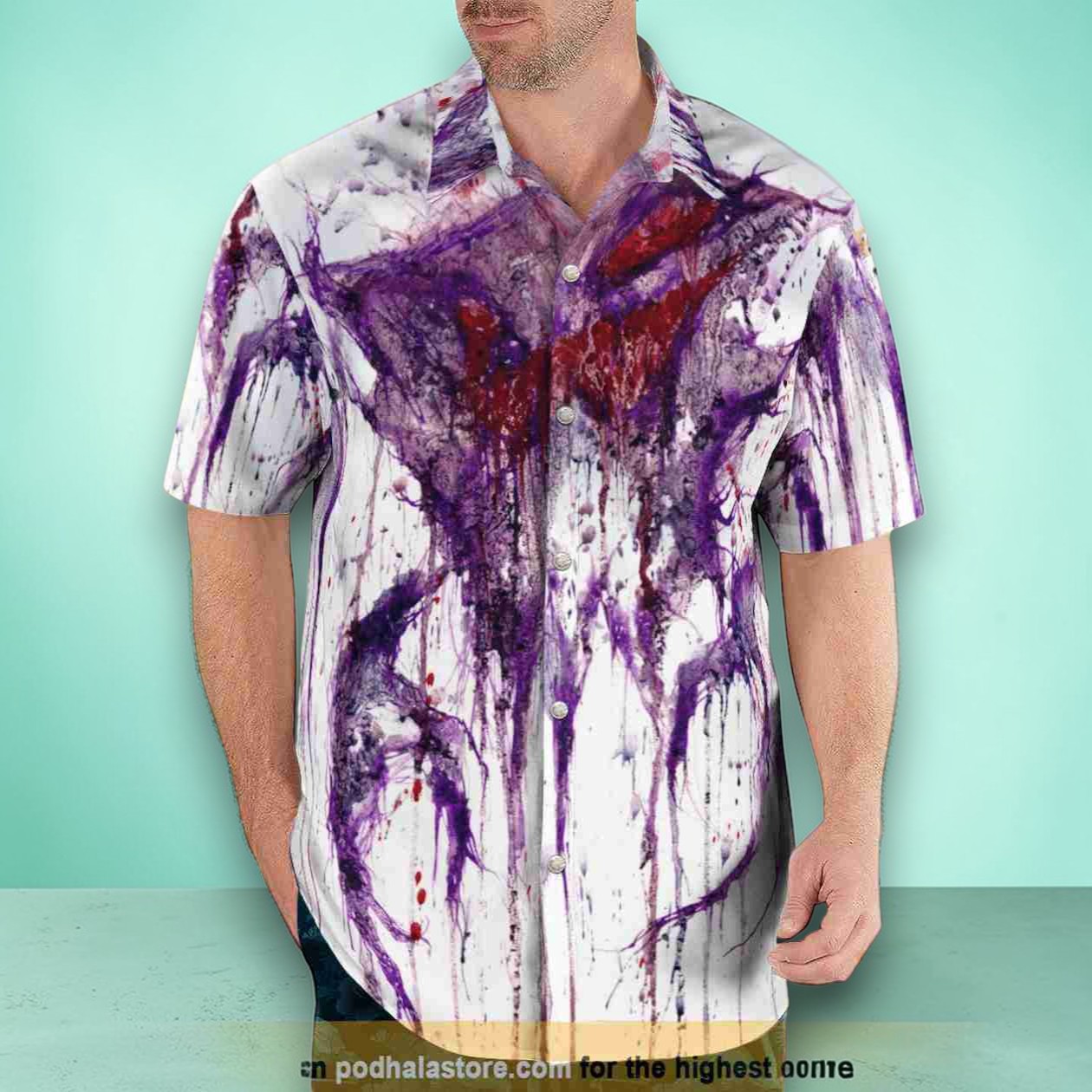 Haunter Halloween 3D Funny Hawaiian Shirt Haunter Halloween 3D Funny Hawaiian Shirt