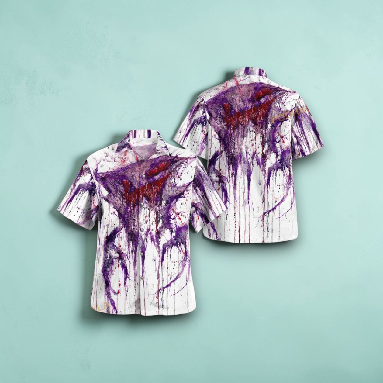 Haunter Halloween 3D Funny Hawaiian Shirt Haunter Halloween 3D Funny Hawaiian Shirt