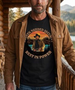 Heaven Needed Security Rest in Power Chuck Norris Shirt
