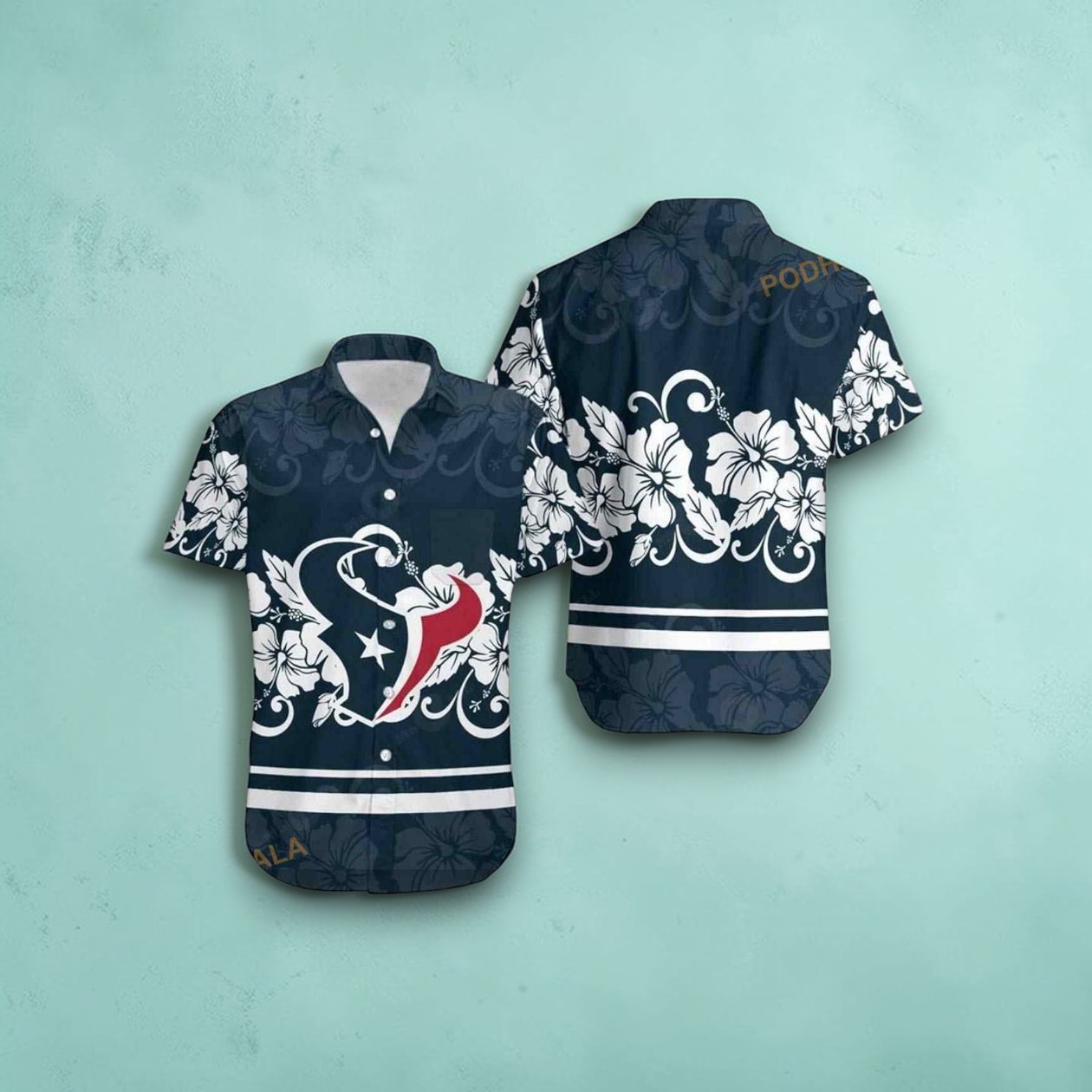 Houston Texans Hibiscus Flowers Hawaii Shirt Summer Collect, Texans Gifts Houston Texans Hibiscus Flowers Hawaii Shirt Summer Collect, Texans Gifts