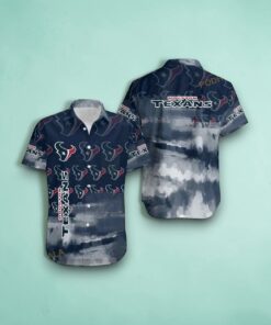 Houston Texans NFL Gift For Fan Hawaiian Graphic Print Short Sleeve Shirt, Houston Texans Team Gifts