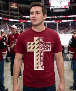 I Can Do All Things Through Christ Arizona Coyotes Unisex Shirt