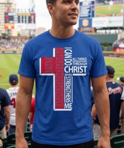 I Can Do All Things Through Christ Atlanta Braves Unisex Shirt