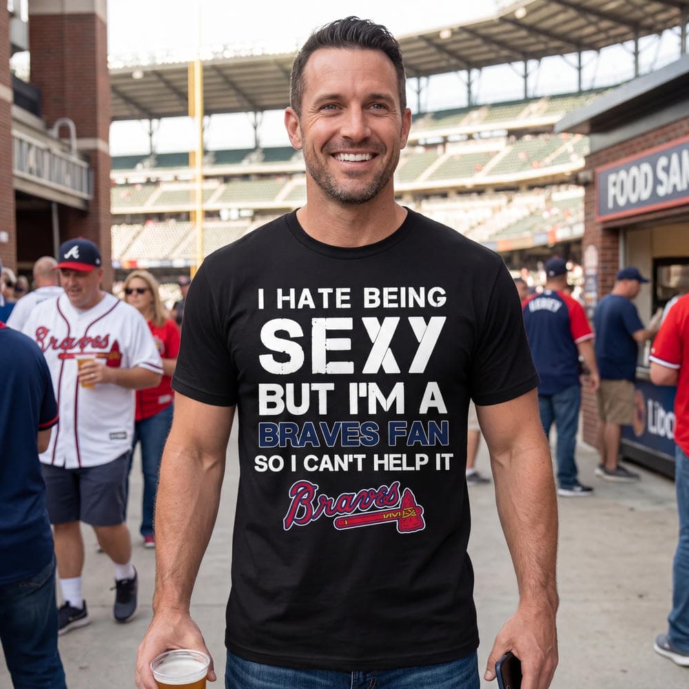 I Hate Being Sexy But I'm Fan So I Can't Help It Atlanta Braves Royal Unisex Shirt I Hate Being Sexy But I'm Fan So I Can't Help It Atlanta Braves Royal Unisex Shirt