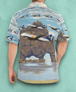 Icelandair Boeing 737 Max 8 Hawaiian Shirt Outfit