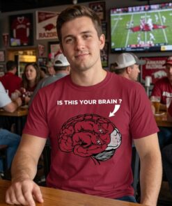 Is This Your Brain Arkansas Razorbacks Unisex Shirt