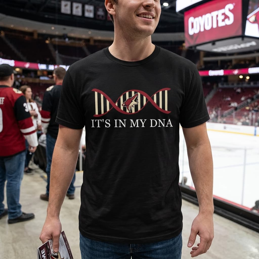 It's In My DNA Arizona Coyotes Unisex Shirt It's In My DNA Arizona Coyotes Unisex Shirt