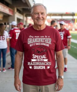 It Takes Someone Special To Be An Arkansas Razorbacks Grandpa Unisex Shirt