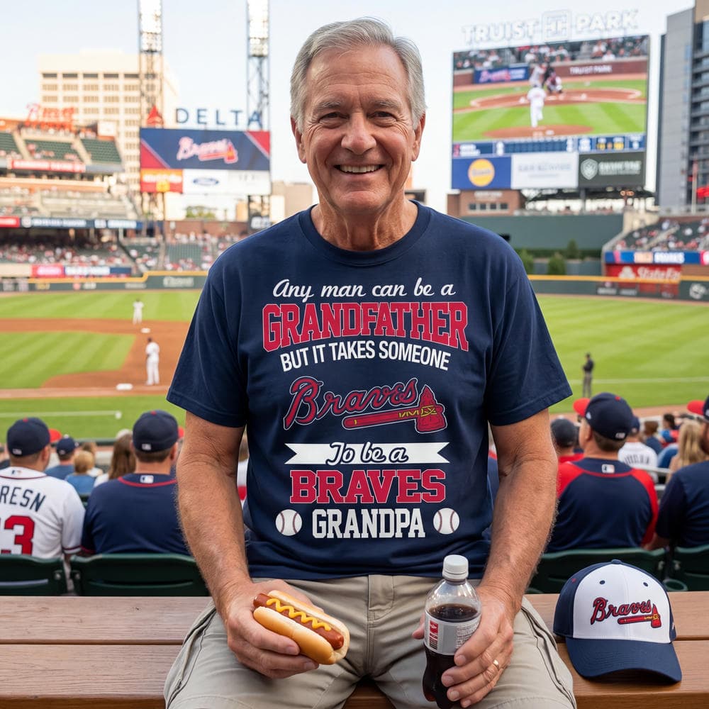 It Takes Someone Special To Be An Atlanta Braves Grandpa Unisex Shirt It Takes Someone Special To Be An Atlanta Braves Grandpa Unisex Shirt