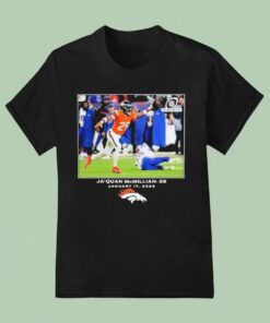 Ja’quan Mcmillian Denver Broncos 1 17 2026 Nfl Flash Features Shirt