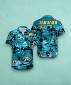 Jacksonville Jaguars NFL Football Hawaiian Graphic Print Short Sleeve Shirt, Jaguars Clothing