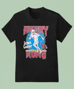 James Conner Angry Runs Arizona Cardinals Good Morning Football Nfl Shirt